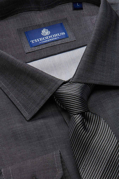 Рубашка CLASSIC цвет серый J5542