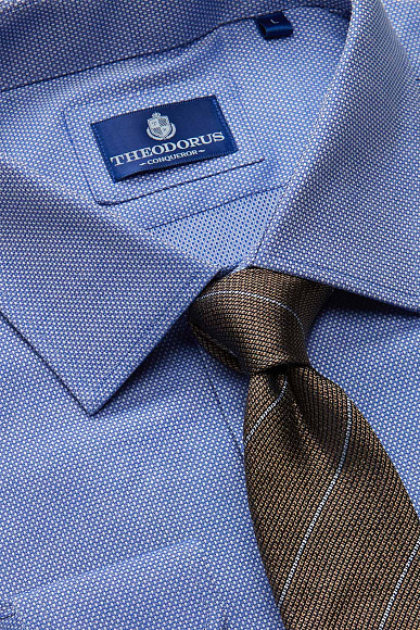 Рубашка CLASSIC синий J0153